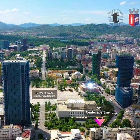 2V1 - Center Apartment 4 Tiranë Luaran gambar